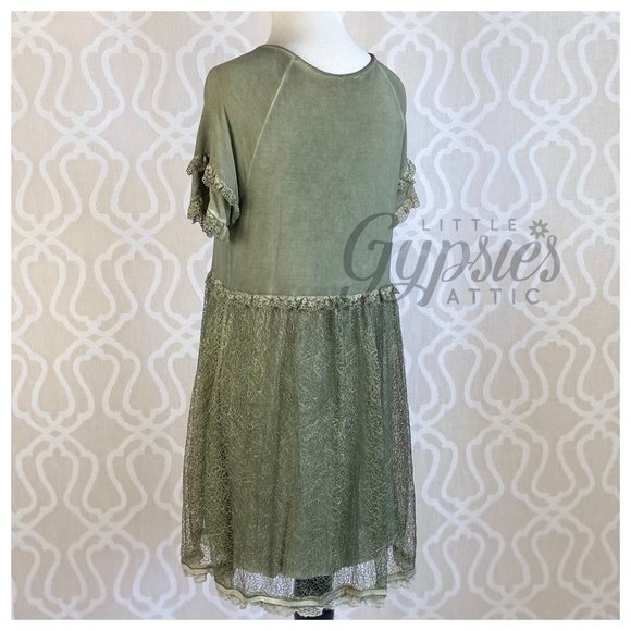 POL Sophia Little Green Dress - Picture 4 of 15